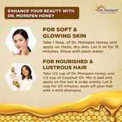 5 - Dr. Morepen Pure & Natural Honey (Pack of 4),  250 g  No Added Sugar 