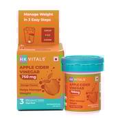3 - HealthKart HK Vitals ACV 750 mg Effervescent,  3 tablet(s)  Orange 