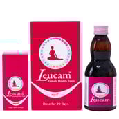 2 - MPIL Leucam Syrup,  400 ml  Unflavoured (with 80 Tablets) 
