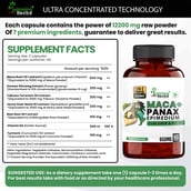 6 - Humming Herbs Maca with Panax Ginseng,  90 capsules 