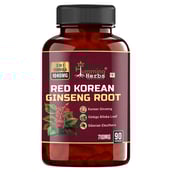 1 - Humming Herbs Red Korean Ginseng Root,  90 capsules 