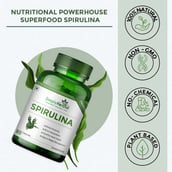 5 - Simply Herbal Spirulina (Pack of 4),  60 capsules 