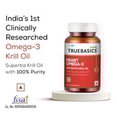 4 - TrueBasics Heart Omega-3 Antarctic Krill Oil OP,  30 capsules 