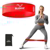 1 - SLOVIC Mini Loop Resistance Bands,  Red  Heavy 