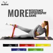 5 - SLOVIC Mini Loop Resistance Bands,  Blue  Light 
