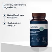 6 - Miduty Pure & Natural Vitamin E,  30 softgels 