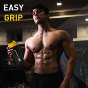 1 - MuscleBlaze Shaker (Unleash the Zidd),  Yellow/Black  650 ml