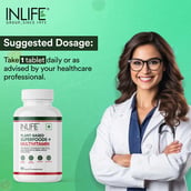 3 - INLIFE Plant-Based Superfoods+Multivitamin,  60 tablet(s)  Unflavoured 