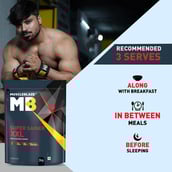 7 - MuscleBlaze Super Gainer XXL,  6.6 lb  Chocolate 