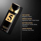 4 - Man Arden Perfume Body Spray,  120 ml  Number 5 for Men 