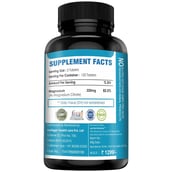 Simply Nutra Magnesium Citrate,  Unflavoured  120 tablet(s) 