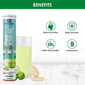 3 - Naturyz Plant KSM-66 with Ashwagandha(Apple Green Flavour),  60 tablet(s) 