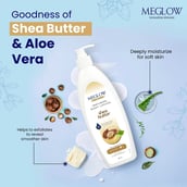 2 - Meglow Pro-Care Moisturizing Body Lotion,  500 ml  with Shea Butter 