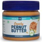 4 - HealthKart Peanut Butter 100% Natural Unsweetened OP,  0.250 kg  Crunchy 