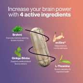 8 - Setu Mind: Focus (Pack of 2),  30 veggie capsule(s) 