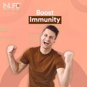 8 - INLIFE Vitamin C + Zinc,  60 tablet(s)  Orange 