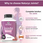 4 - Naturyz Jointe with Glucosamine Chondroitin Supplements,  60 tablet(s) 