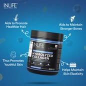 7 - INLIFE Hydrolyzed Collagen Peptides,  0.44 lb  Blueberry 