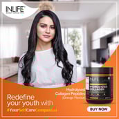 11 - INLIFE Hydrolyzed Collagen Peptides, 0.44 lb Orange