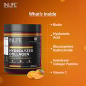 5 - INLIFE Hydrolyzed Collagen Peptides, 0.44 lb Orange