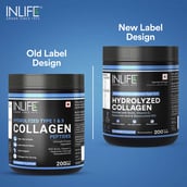 6 - INLIFE Hydrolyzed Collagen Peptides,  0.44 lb  Blueberry 