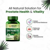 3 - Himalayan Organics Saw Palmetto 800mg, 60 capsules