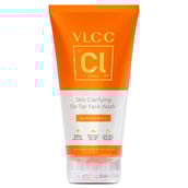 1 - VLCC Clinic Skin Clarifying De-Tan Face Wash,  150 ml  Glycolic Acid & Vitamin C 