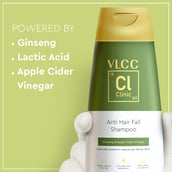 5 - VLCC Clinic Anti Hair Fall Shampoo,  250 ml  Ginseng & Apple Cider Vinegar