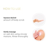 4 - VLCC Clinic Skin Renew Body Scrub,  200 g  Niacinamide + Walnut + Rice