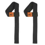 2 - MuscleBlaze Weight Lifting Strap,  Black  Free Size 