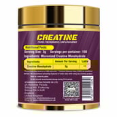 3 - Vitaminnica Creatine Monohydrate,  Unflavoured  0.66 lb 