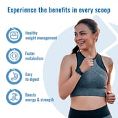 4 - Incredio Lean Protein 100% Veg,  400 g  Chocolate