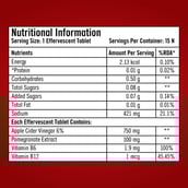 5 - GNC Apple Cider Vinegar Effervescent,  15 tablet(s)  Apple (Pack of 2) 