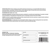 4 - Myprotein Impact Whey Protein,  5.5 lb  Cookies & Cream 