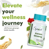 3 - Sprowt Korean Red Ginseng,  100 capsules 