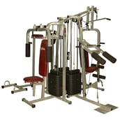 Lifeline 6 Station Home Gym 3 Weight Lines