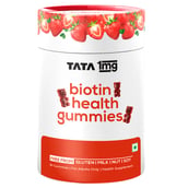 Tata 1mg Biotin Health,  30 gummies  Unflavoured 