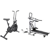 Lifeline Fitness Combo 4 in 1 Deluxe Treadmill and Exerciser Cycle 102