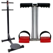 Lifeline Fitness Combo Standing Twister and Tummy Trimmer,  Black 