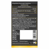 5 - Koshaveda Ashwagandha AF-43 600mg by MuscleBlaze,  30 capsules