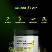 2 - Tencha Matcha Green Tea Based Pre-Workout Blend,  0.39 lb  Japanese Matcha 