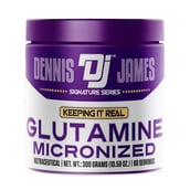 1 - Dennis James Signature Series Glutamine Micronized,  0.66 lb  Unflavoured 