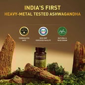6 - Koshaveda Ashwagandha AF-43 600mg by MuscleBlaze,  60 capsules