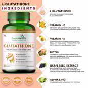 4 - Simply Herbal Glutathione,  Unflavoured  30 capsules 