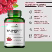 4 - Simply Herbal Raspberry Ketones,  60 capsules 
