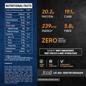 5 - AS-IT-IS Nutrition ATOM High Protein Bar,  6 bar(s)  Cookie Latte 