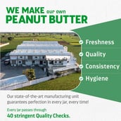 5 - Pintola All Natural Peanut Butter,  1 kg  Crunchy 