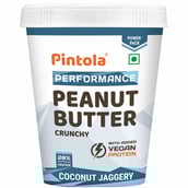 1 - Pintola Coconut Jaggery Performance Series Peanut Butter,  0.510 kg  Crunchy 