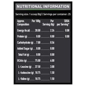 5 - MuscleBlaze BCAA 6000,  0.44 lb  Watermelon(Supplement)