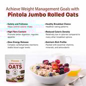 4 - Pintola Jumbo Rolled Oats,  1 kg  Natural 